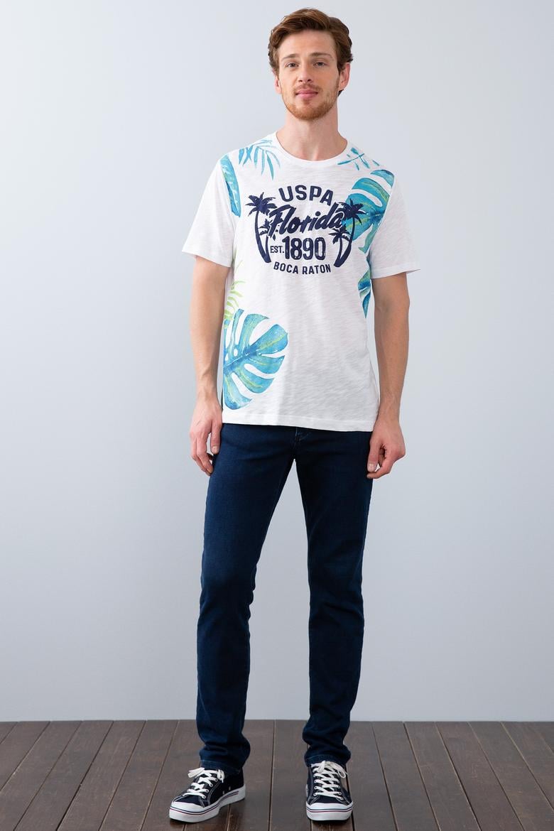 Erkek Beyaz T-shirt - 50199768006