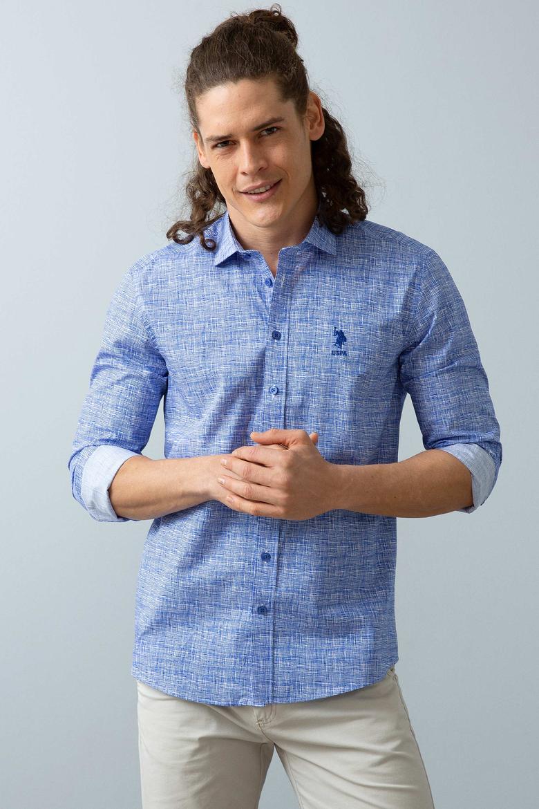 Erkek Mavi Gömlek