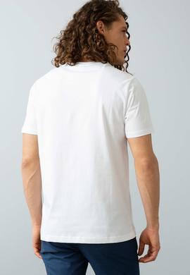 Erkek Beyaz Basic Tişört - 50199830007