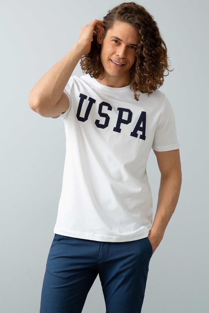 Erkek Beyaz Basic Tişört