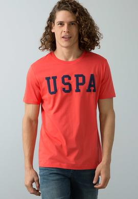 Erkek Nar Çiçeği Bisiklet Yaka T-Shirt Basic - 50199830016