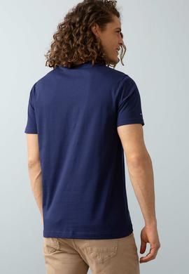 Erkek Lacivert Basic Tişört - 50199830027