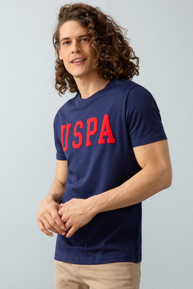 Erkek Lacivert Basic Tişört - 50199830027