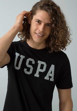 Erkek Siyah Bisiklet Yaka T-Shirt Basic - 50199830077