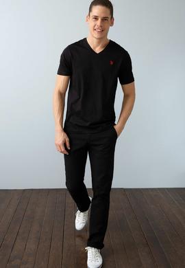 Erkek Siyah Basic Tişört - 50199834013