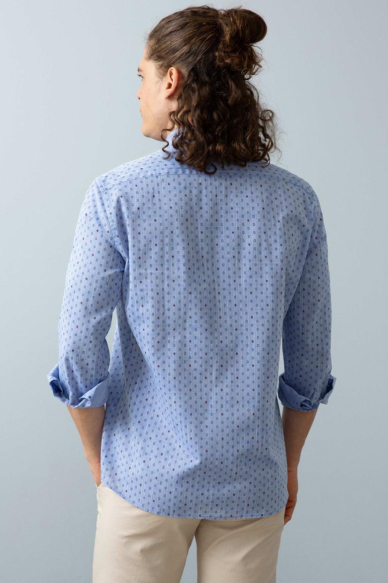 Erkek Mavi Gömlek - 50199845009