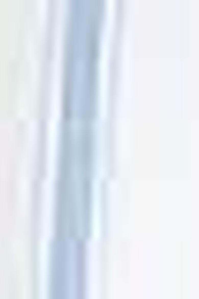 Erkek Mavi Dikey Çizgili Gömlek Uzunkol - 50199849001