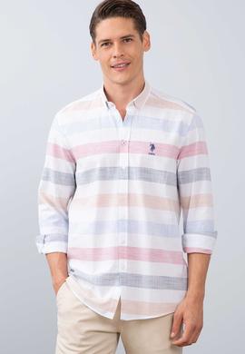 Erkek Kırmızı Gömlek Uzunkol - 50199864005