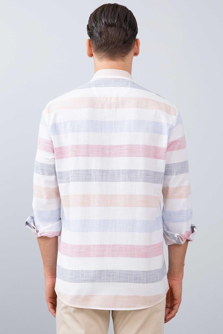 Erkek Kırmızı Gömlek Uzunkol - 50199864005