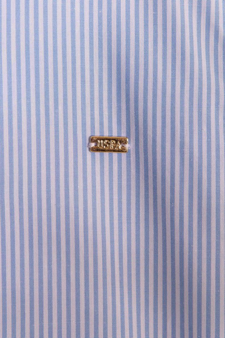 Kız Çocuk Mavi Çizgili Gömlek - 50199871011