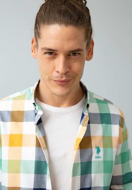 Erkek Sarı Gömlek Uzunkol - 50199880047