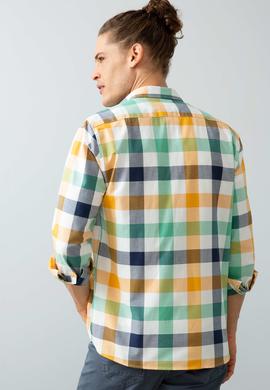 Erkek Sarı Gömlek Uzunkol - 50199880047