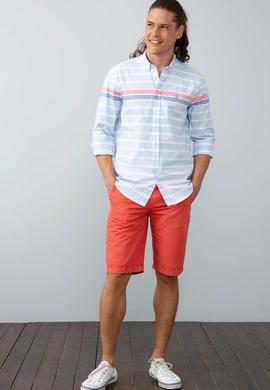 Erkek Mavi Gömlek Uzunkol - 50199894004