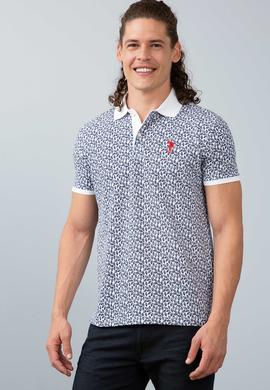 Erkek Lacivert Polo Yaka T-Shirt - 50199922051