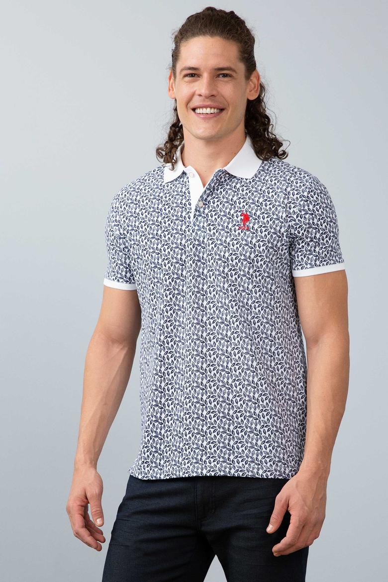 Erkek Lacivert Polo Yaka T-Shirt - 50199922051