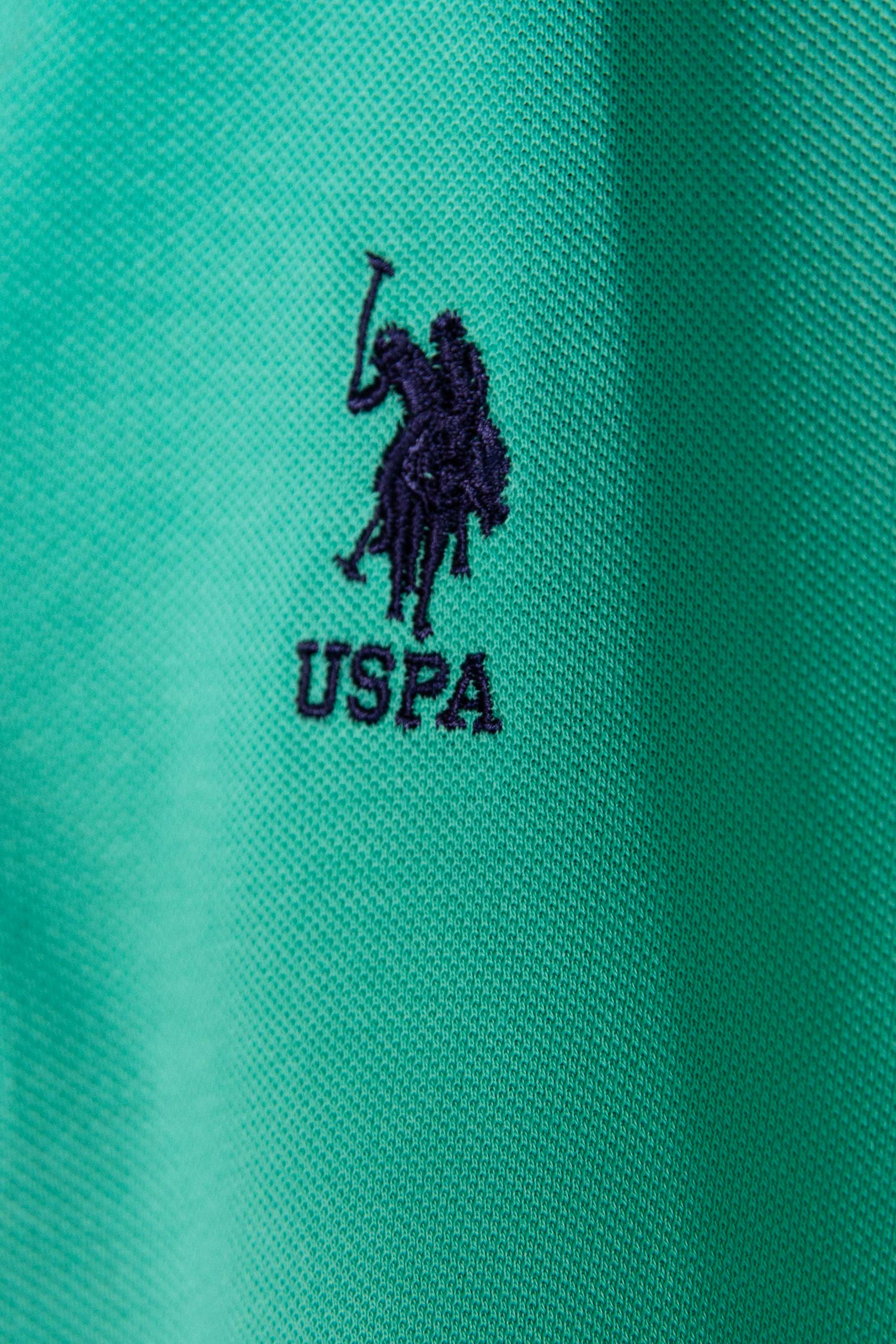 Erkek Çocuk Yeşil Polo Yaka Tişört - Image 3