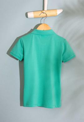Erkek Çocuk Yeşil Polo Yaka Tişört - 50199933081