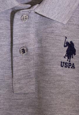 Erkek Çocuk Gri Polo Yaka Tişört - 50199933190