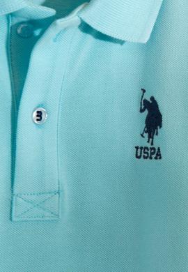 Erkek Çocuk Mavi Polo Yaka Tişört - 50199933199