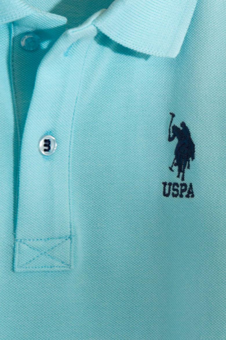 Erkek Çocuk Mavi Polo Yaka Tişört - 50199933199