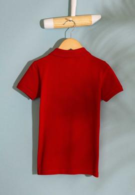 Erkek Çocuk Kırmızı Polo Yaka Tişört - 50199933267
