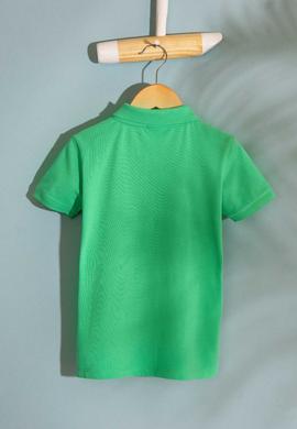 Erkek Çocuk Yeşil Polo Yaka Tişört - 50199933298