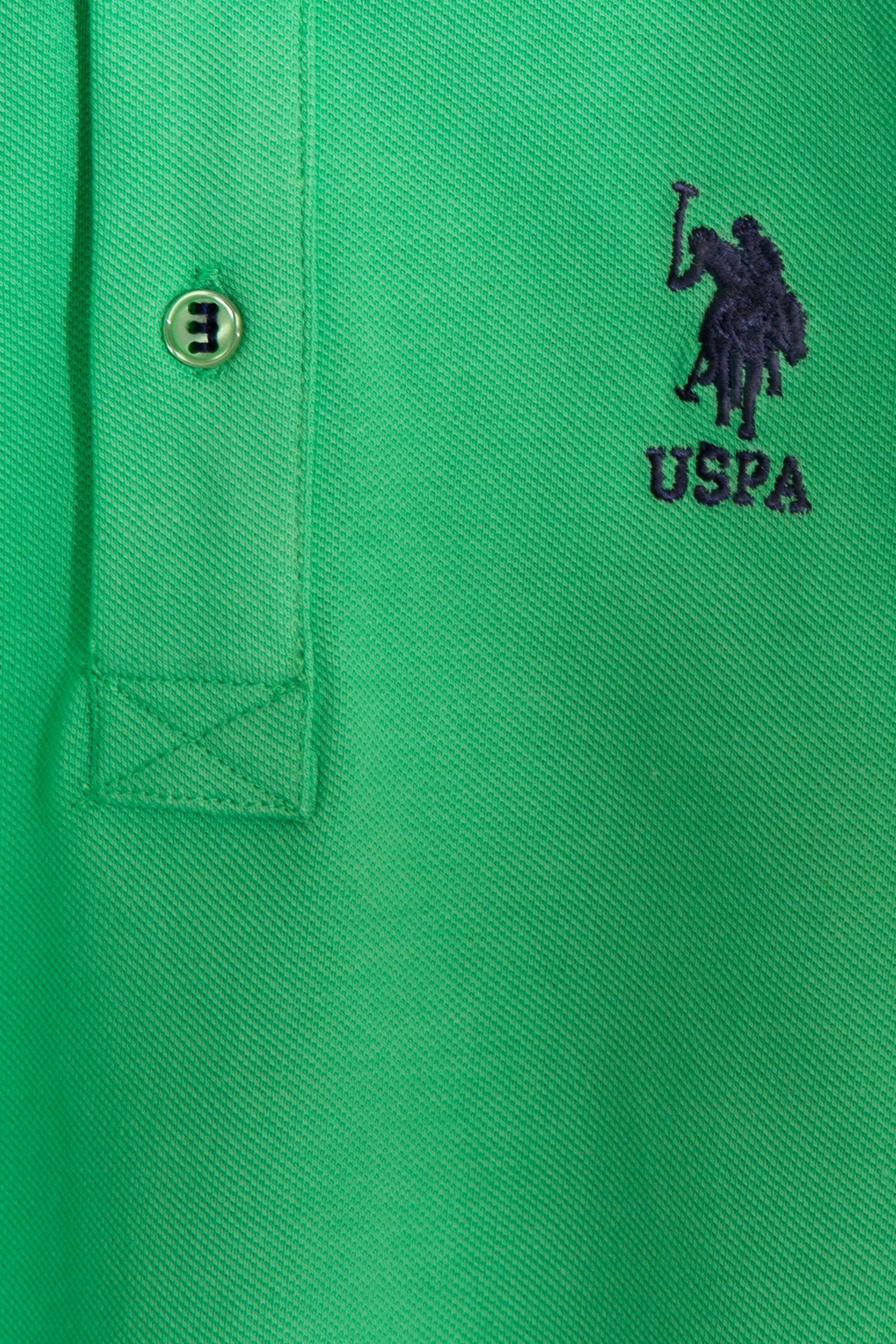Erkek Çocuk Yeşil Polo Yaka Tişört - Image 3