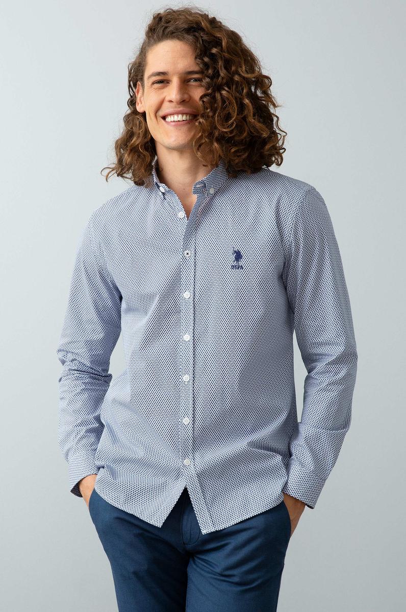 Erkek Lacivert Gömlek