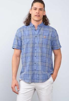 Erkek Lacivert Gömlek Kısakol - 50200428025