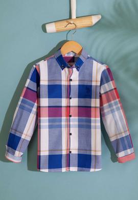 Erkek Çocuk Kırmızı Gömlek Uzunkol - 50200700003