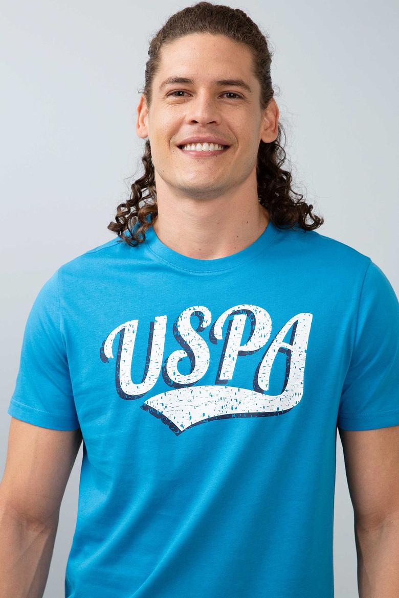 Erkek İndigo T-Shirt - 50200721007