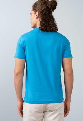 Erkek İndigo T-Shirt - 50200721007