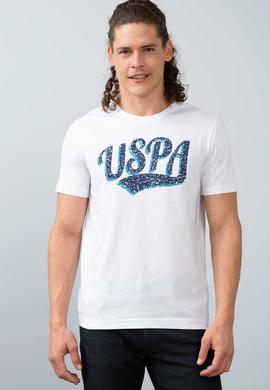 Erkek Beyaz Bisiklet Yaka T-Shirt - 50200721020