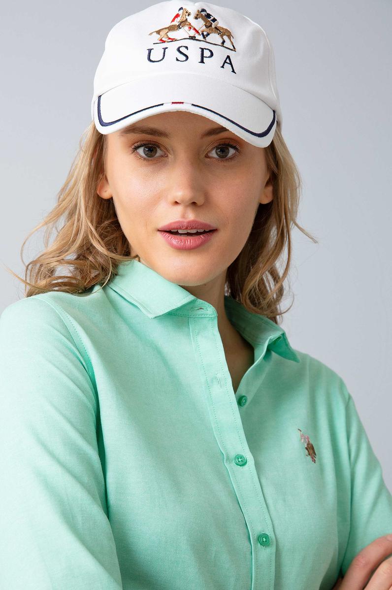 Kadın Yeşil Gömlek Uzunkol Basic