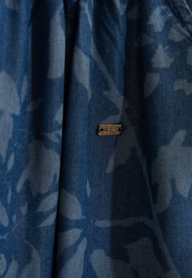 Kız Çocuk Mavi Elbise - 50201644006