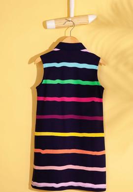 Kız Çocuk Lacivert Örme Elbise - 50201969006