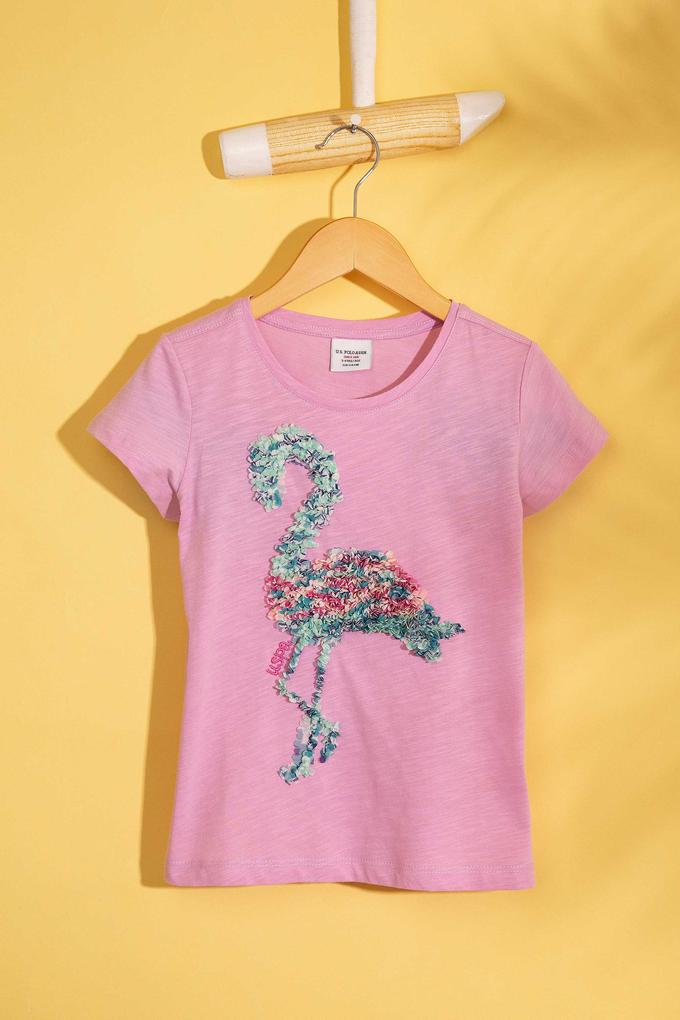 Kız Çocuk Pembe Tişört