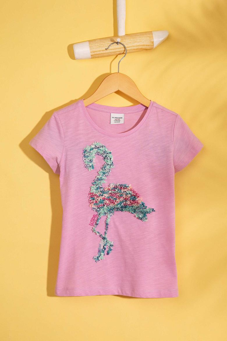 Kız Çocuk Pembe Tişört