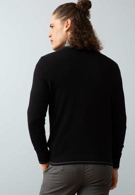 Erkek Siyah Triko Kazak - 50202511062