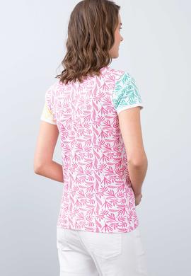 Kadın Pembe Polo Yaka T-Shirt - 50202544001