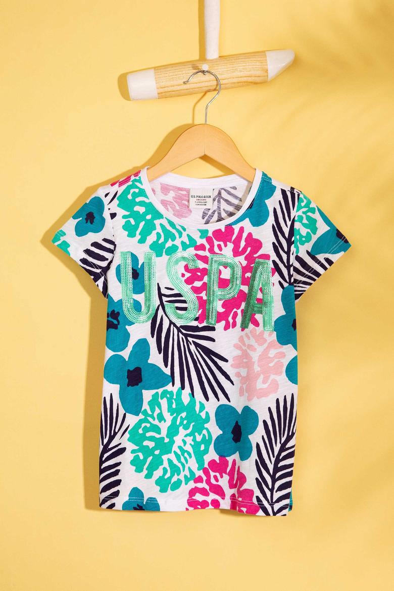 Kız Çocuk Yeşil Tişört