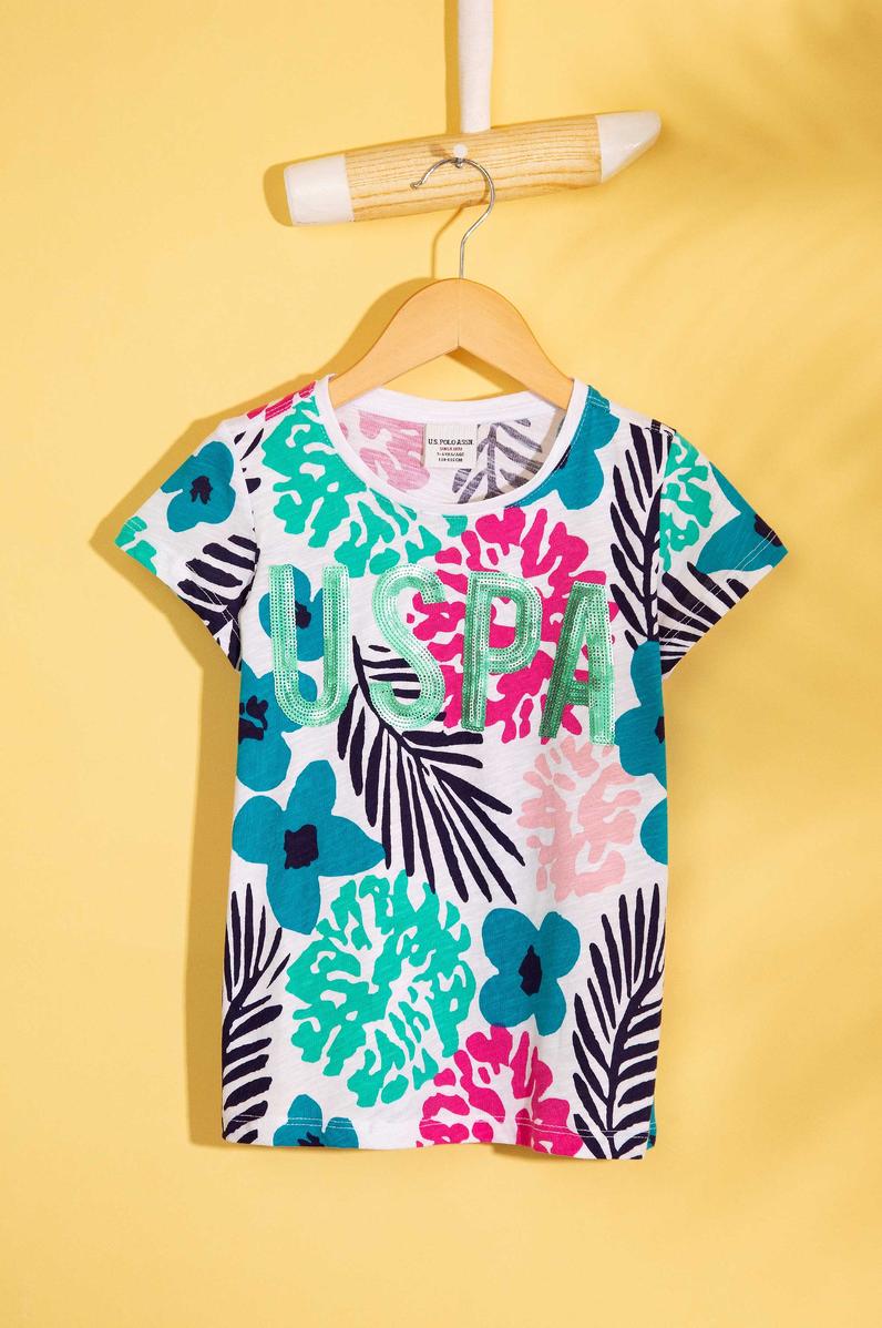 Kız Çocuk Yeşil Tişört