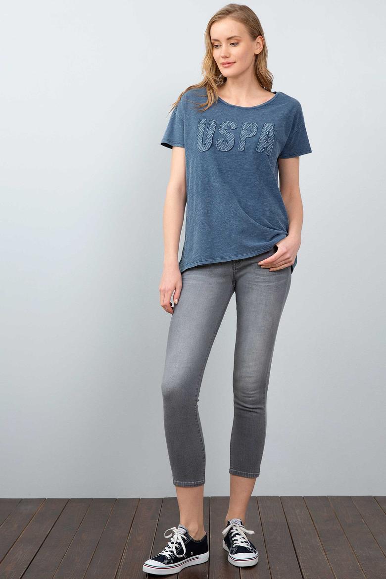 Kadın Lacivert Tişört - 50202760006