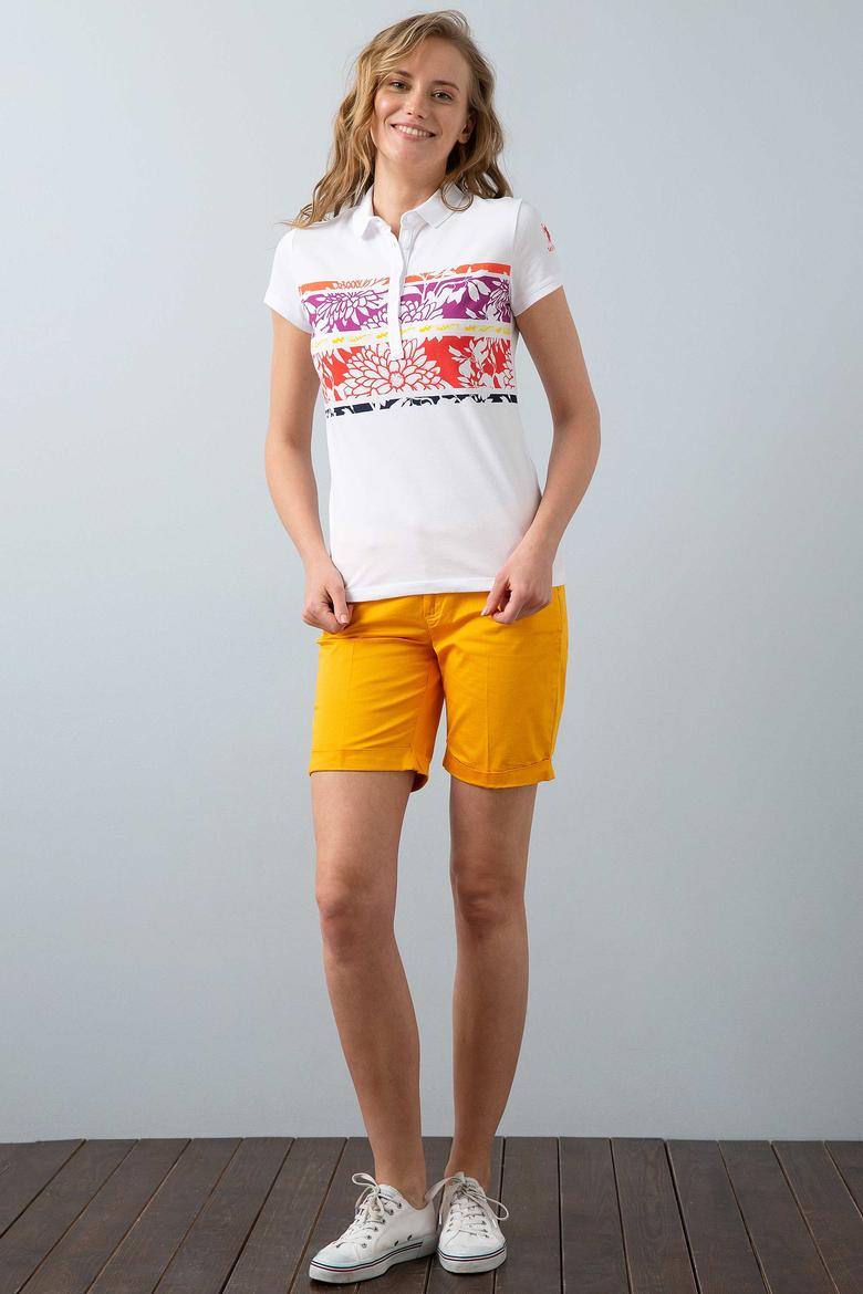 Kadın Nar Çiçeği T-Shirt - 50202774008