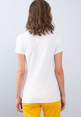 Kadın Mavi Polo Yaka T-Shirt - 50202776005