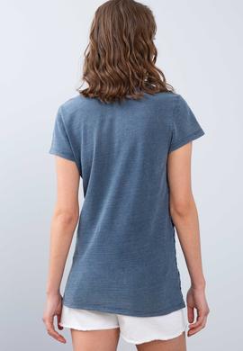 Kadın Lacivert Polo Yaka T-Shirt - 50202788005