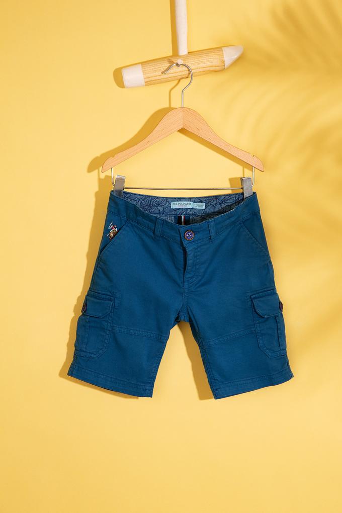 Erkek Çocuk Mavi Şort