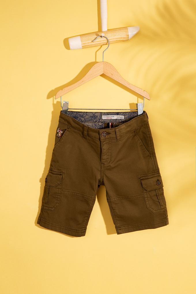 Erkek Çocuk Haki Şort