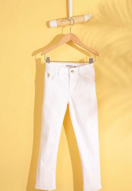 Kız Çocuk Beyaz Pantolon - 50203093003