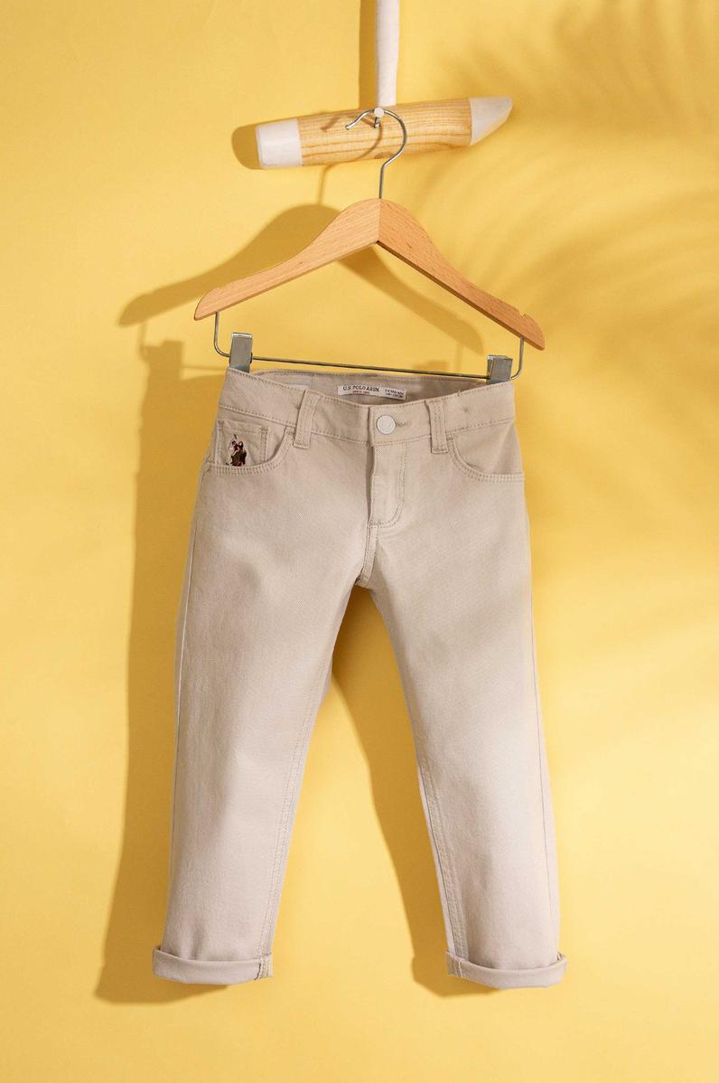 Erkek Çocuk Gri Chinos
